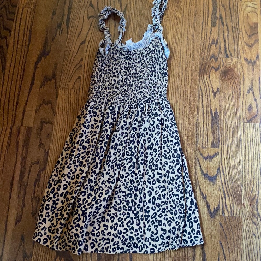 pacsun cheetah mini dress